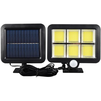 120 Cob Led Solar Panelli 3 Modlu Duvar Lambası MZ-302