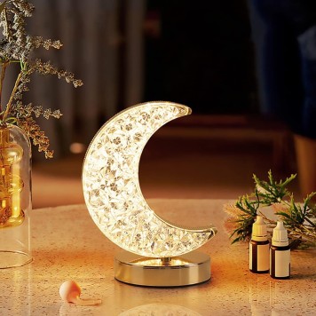 Dekoratif Şarj Edilebilir 3 Renk Kademeli Gece Lambası-AY