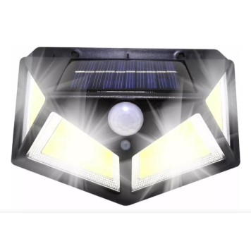 Solar Hareket Sensörlü Duvar Lambası 100 Led MZ-303-1