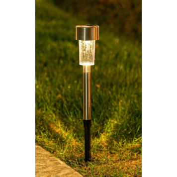 Metal Gövdeli Solar Bahçe Lambası 10'lu-4