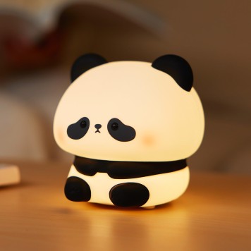Panda Şekilli Renk Değiştirebilen Dokunmatik Gece Lambası