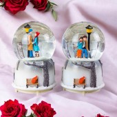 Kış Masalı Kar Küresi Büyük Boy