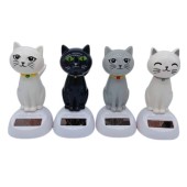 Güneş Enerjili Solar Sallanan Kedi