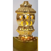 12'li Ramazan Ayaklı Led Işık Gold Renk Gün Işığı MZ6200-235