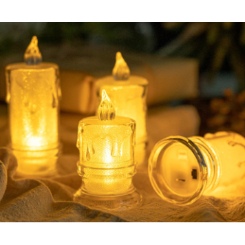 Led Işıklı Mum 11cm Gün Işığı 12'Lİ MZ235-57-1