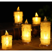 Led Işıklı Mum 11cm Gün Işığı 12'Lİ MZ235-57