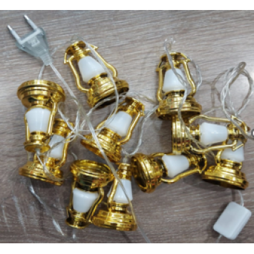 3m 10 Led Fişli 8 Kademeli Gün Işığı Ramazan Kandili Led Işık MZ6200-267-2