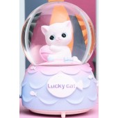 Kedi Kar Küresi Orta Boy