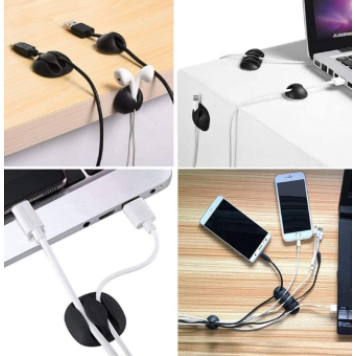 Yapışkanlı Kablo Sabitleyici Düzenleyici 16'lı Paket-1