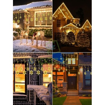 3m 12 Saçaklı 12 Kar Tanesi 8 Fonksiyonlu-2