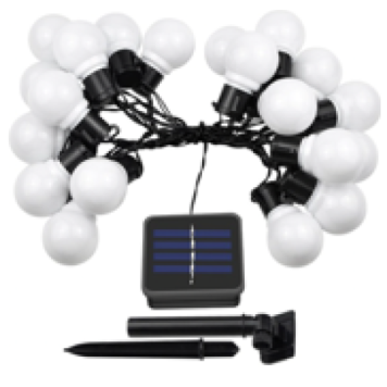 4.5m 10 Led Beyaz Top Gün Işığı Solar MZ3-008-1