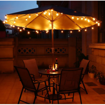 5m 20 Led Beyaz Top Gün Işığı Solar MZ3-011-2