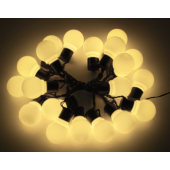 5m 20 Led Beyaz Top Gün Işığı Solar MZ3-011