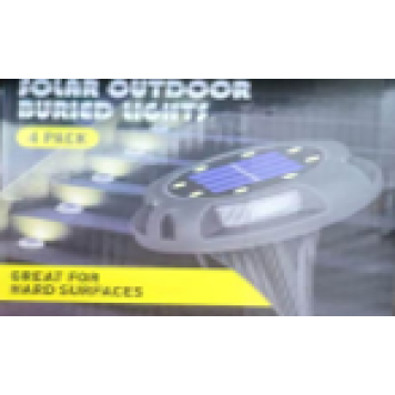 4'lü Solar Panelli Kazıklı Zemin Solar Ledi 8+4 Led GÜN IŞIĞI-1