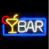 BAR Yazılı Neon Led