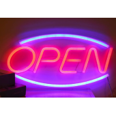 OPEN Yazılı Neon Led