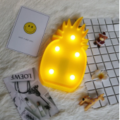 Led Işıklı Ananas Gece Lambası