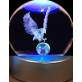 KARTAL Plastik altlıklı Işıklı Cam Küre