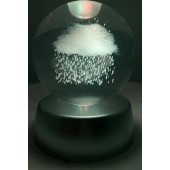 BULUT Plastik altlıklı Işıklı Cam Küre