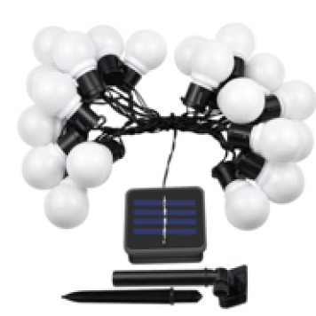 4.5m 10 Led Beyaz Top RGB Solar-1