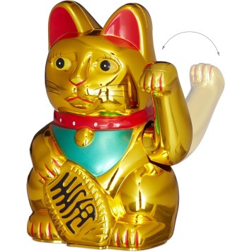 Şanslı Kedi 9,8*9,8*15,5 CM-1