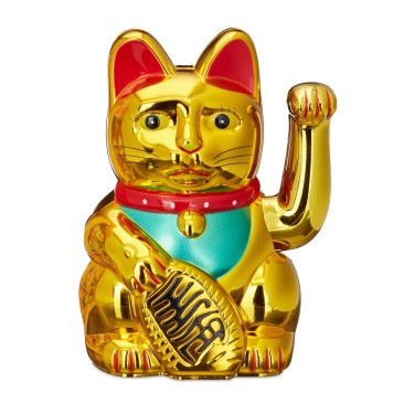 Şanslı Kedi 9,8*9,8*15,5 CM