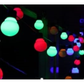 4.5m 10 Led Beyaz Top RGB Solar