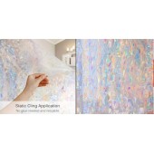 Şeffaf Gökkuşağı Cam Folyo 60cm*300cm