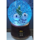 Yeşil Panda Kar Küresi Büyük Boy