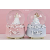 Yeni Kemancı Kız Kar Küresi Büyük Boy