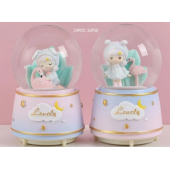 Işıklı Müzikli Kar Küresi Orta Boy 