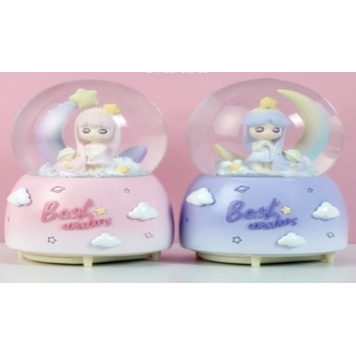 Ay Kız Kar Küresi Küçük Boy