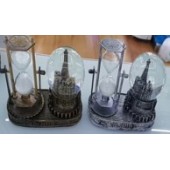 Eyfel Kar küresi ve Kum Saati GÜMÜŞ