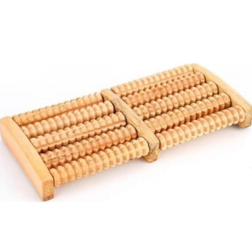 10 Silindirli Ahşap Ayak Masaj Aleti MZ-511