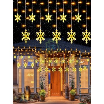 3m 12 Saçaklı 12 Kar Tanesi 8 Fonksiyonlu MZ-16-14