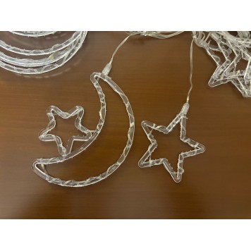 Ay Yıldız-Yıldız Perde Led MZ-16-13-1