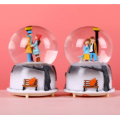 Sokak Lambası Kar Küresi Büyük Boy