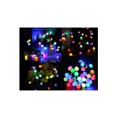 5 Metre 28 Led Pilli Rgb (Karışık Renkli) Mini Top Led