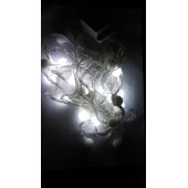 4.5 Metre 28'li Top Beyaz Işık Fişli Uzatma Kablolu