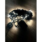 10m 100 Led Damla Uçlu Gün Işığı Siyah Kablo MZ-17-3