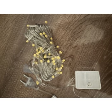 10m 100 Led Damla Uçlu Gün Işığı Şeffaf Kablo MZ-17-4-2