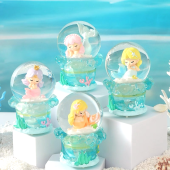 Mini Kar Küresi Deniz Kızı MZ-45-12