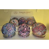 12'li Büyüteçli YUVARLAK Cep Aynası MZ-114