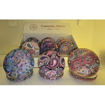 12'li Büyüteçli YUVARLAK Cep Aynası MZ-114