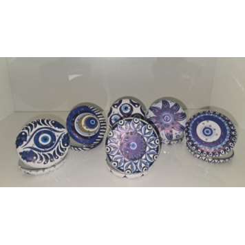 12'li Büyüteçli YUVARLAK  Cep Aynası  MZ-100-1