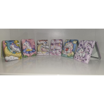 12'li Büyüteçli DİKDÖRTGEN Cep aynası MZ-121