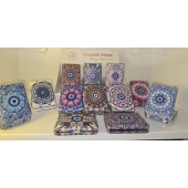 12'li Büyüteçli Dikdörtgen Cep Aynası MZ-118