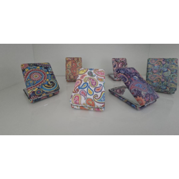 12'li Büyüteçli Dikdörtgen Cep Aynası MZ-113