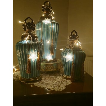 Yıldız 10m 60 Led Gün Işığı yıldızboyutu:3,5cm-1